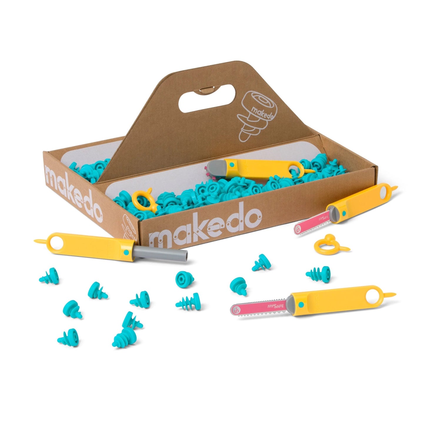 Makedo: Upcycled Cardboard Construction Toolkit | Discover