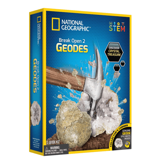 Break Open 2 Real Geodes