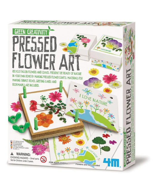 Green Science: Pressed Flower Art