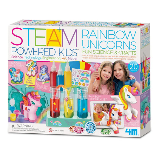 STEAM Powered Kids: Rainbow Unicorns Science & Crafts