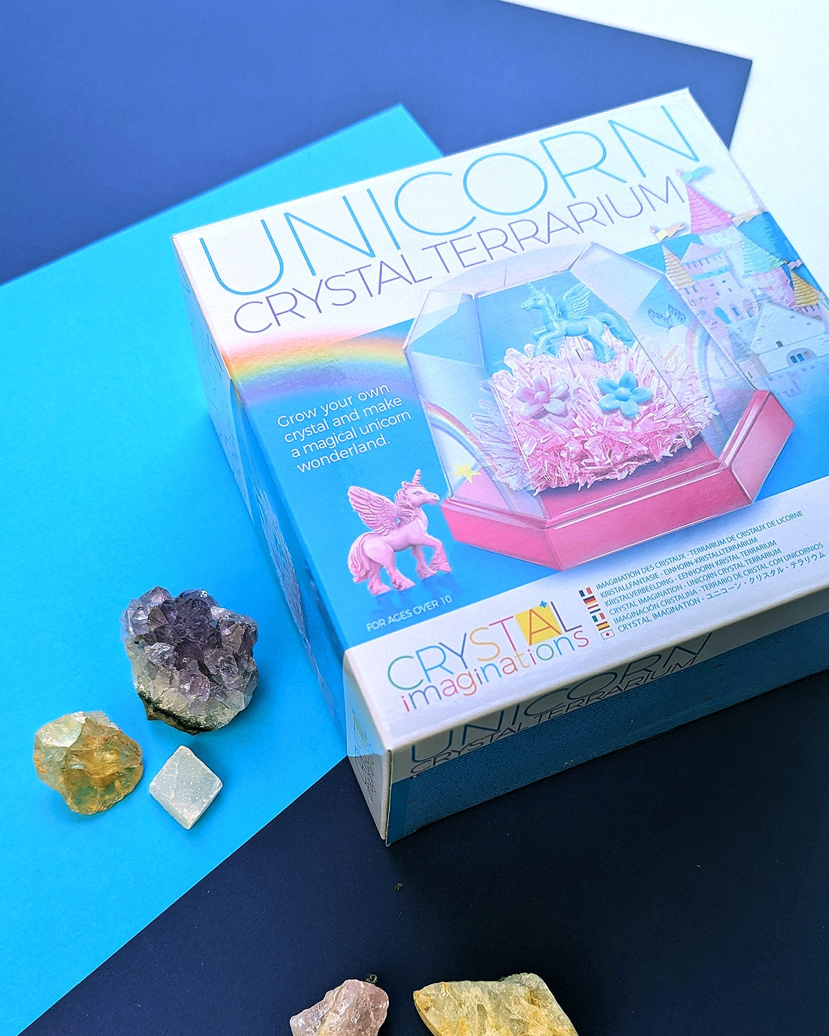 Unicorn Crystal Terrarium Box featured