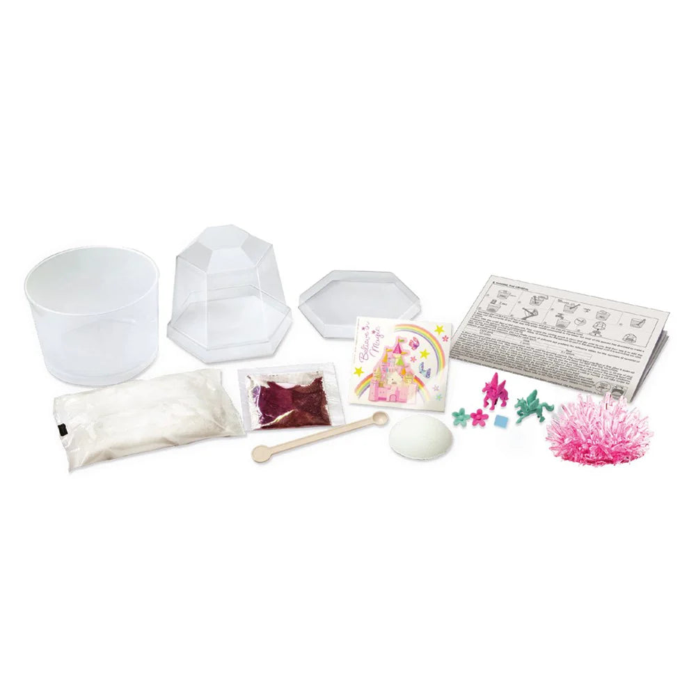 Unicorn Crystal Terrarium Box Contents