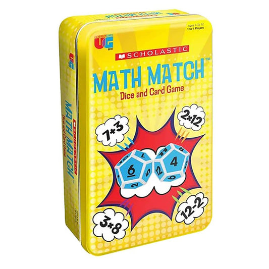 Math Match Tinned Game