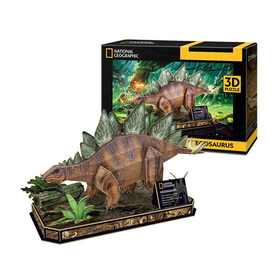 National Geographic Stegosaurus Paper Model 62pcs
