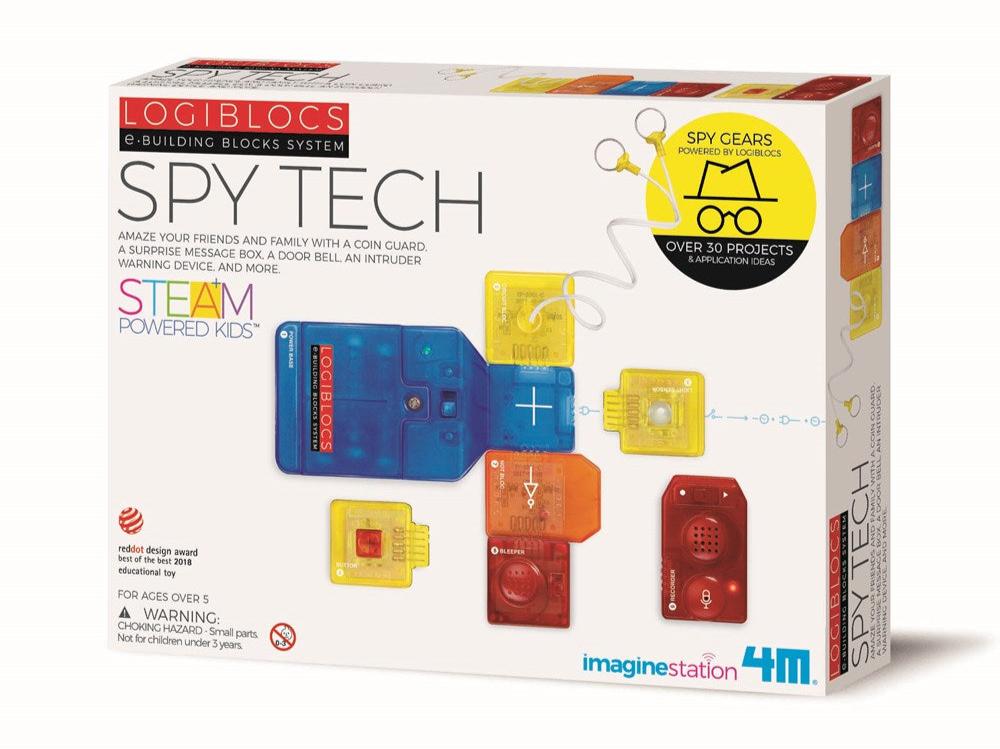Logiblocs: Spy Tech Alarm & Detector Building Kit